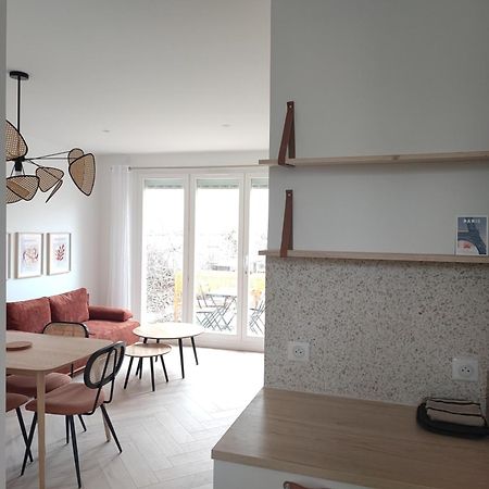 Appartement D'Architecte Avec Vue Sur Jardin La Courneuve Ngoại thất bức ảnh