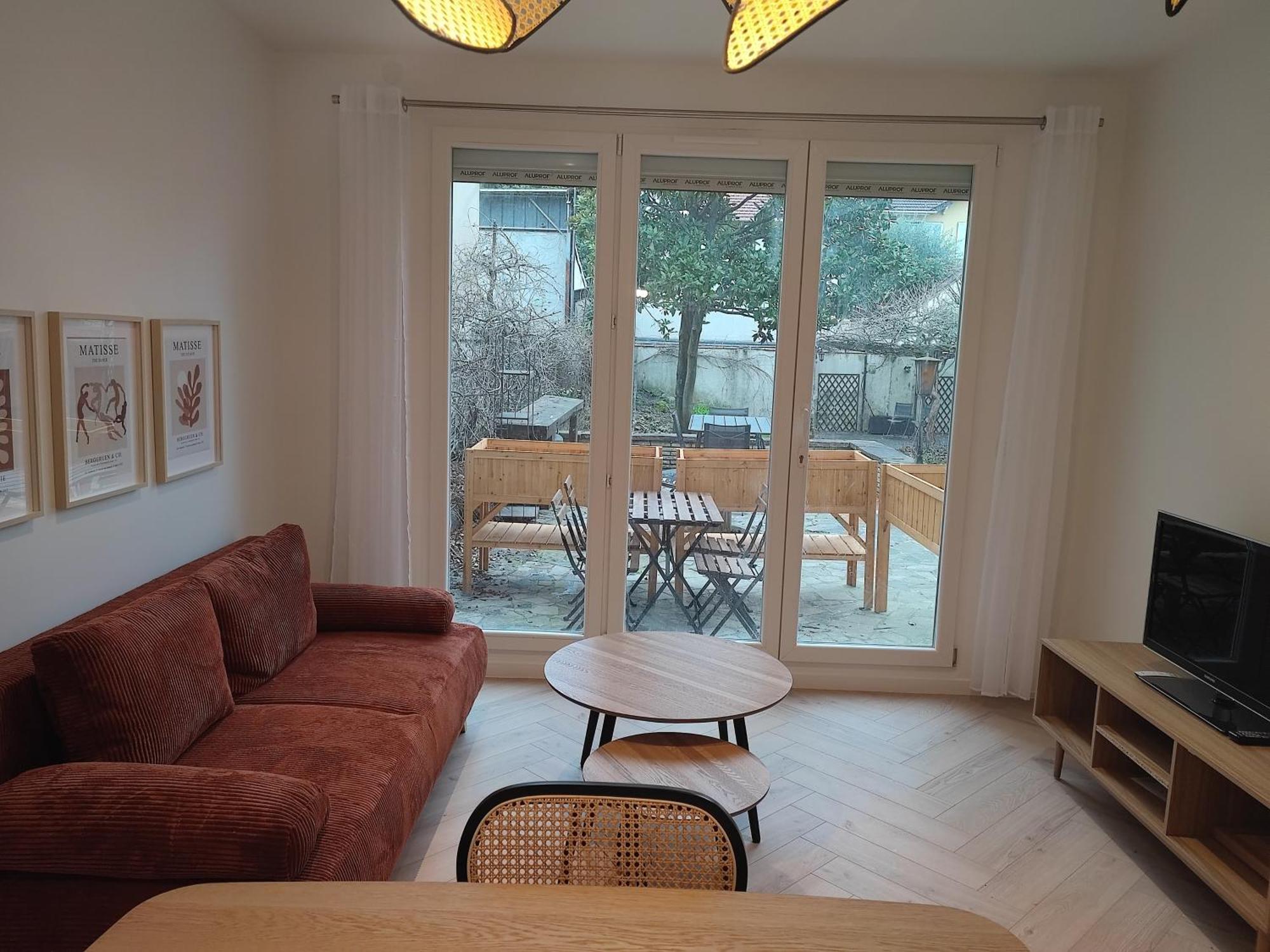 Appartement D'Architecte Avec Vue Sur Jardin La Courneuve Ngoại thất bức ảnh